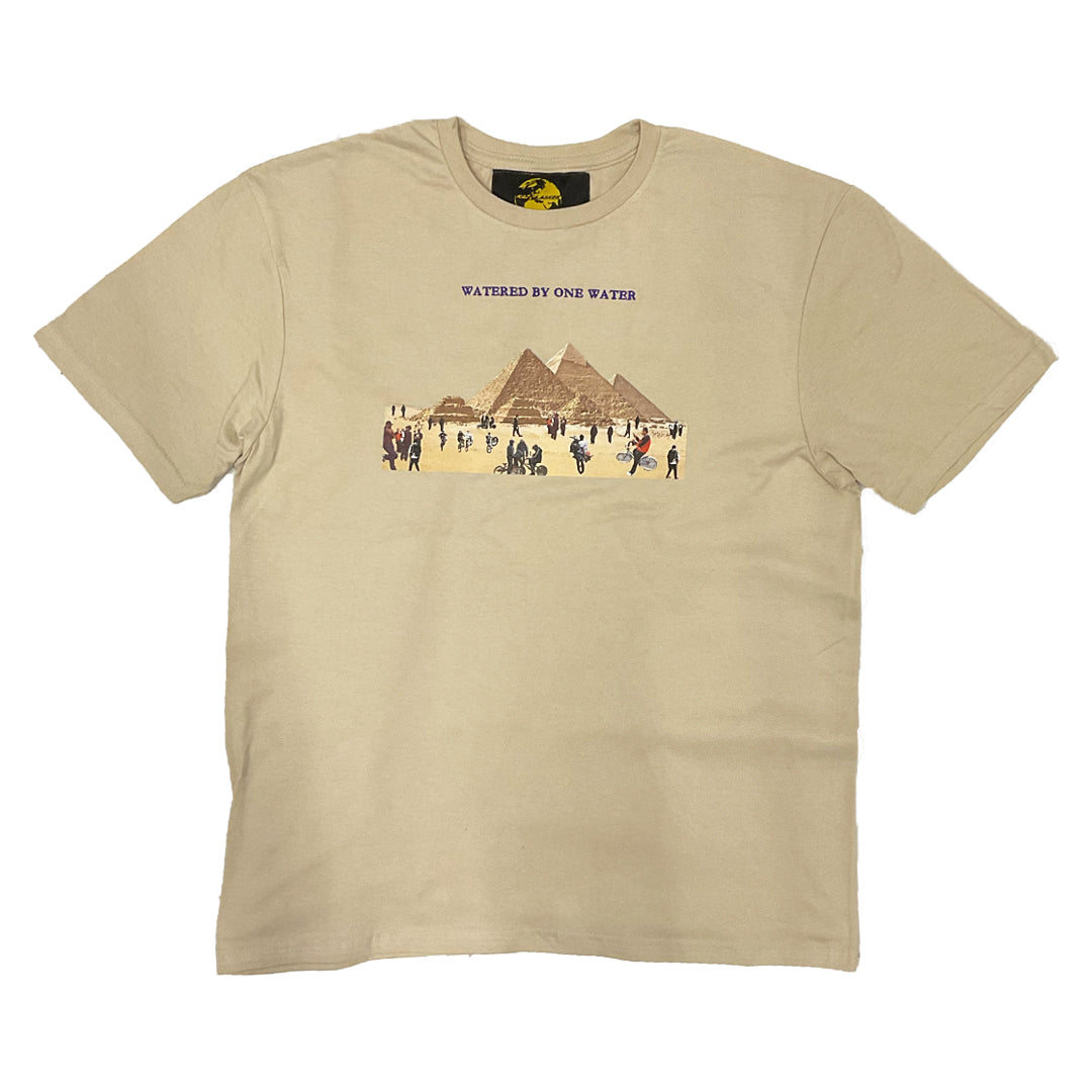 Pyramids - Embroidery and Graphic T-Shirt