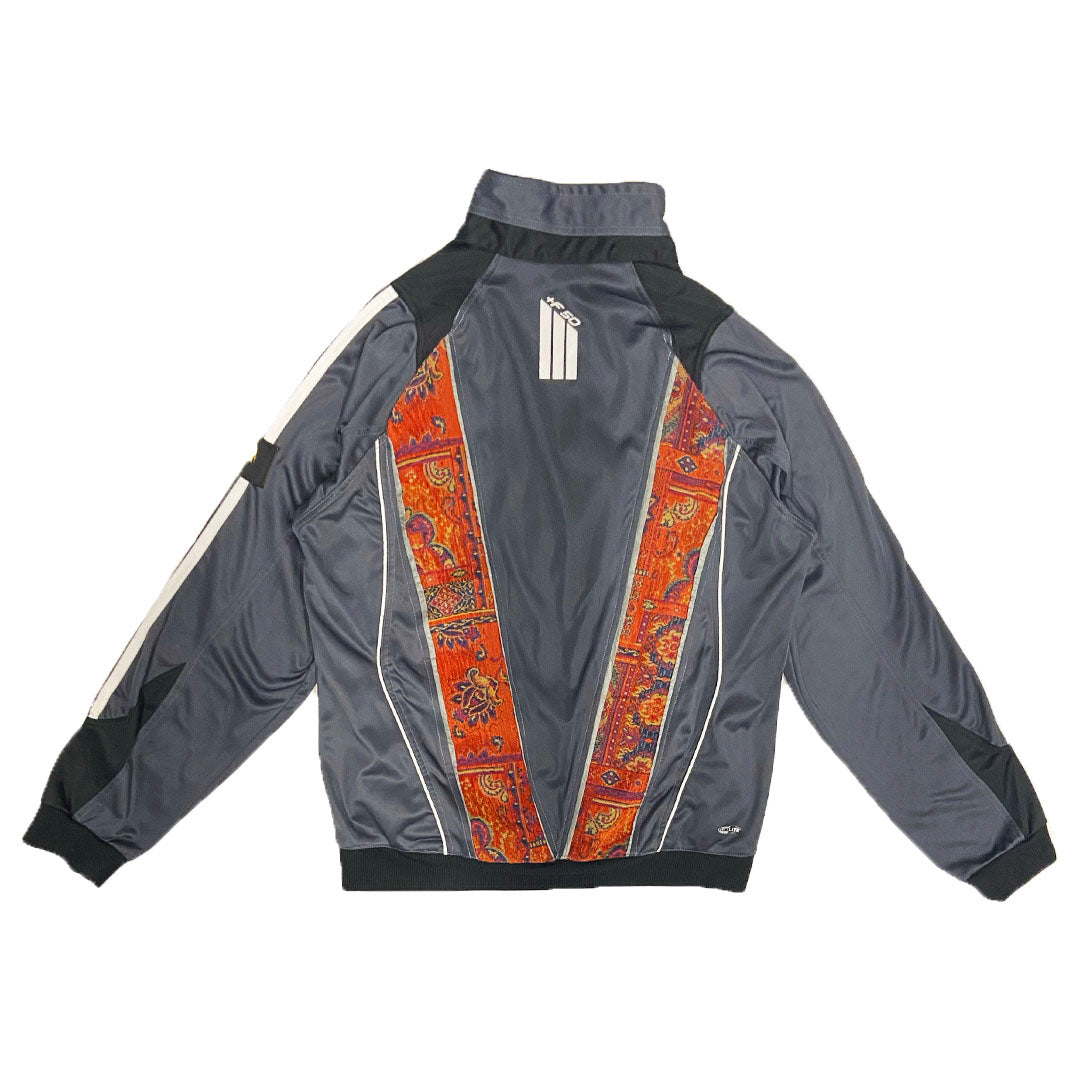 Co-ord: Adidas Grey Outerwear Jacket and Bag