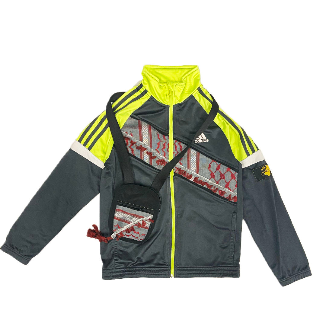 Co-ord: Adidas Keffiyeh Tracksuit Jacket and Bag