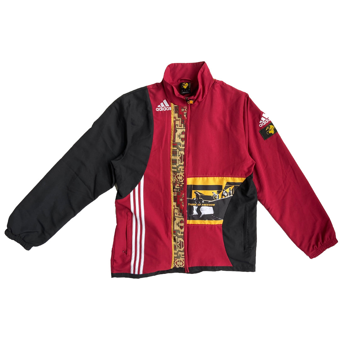 Co-ord: Adidas Red/Black Outerwear Jacket and Bag